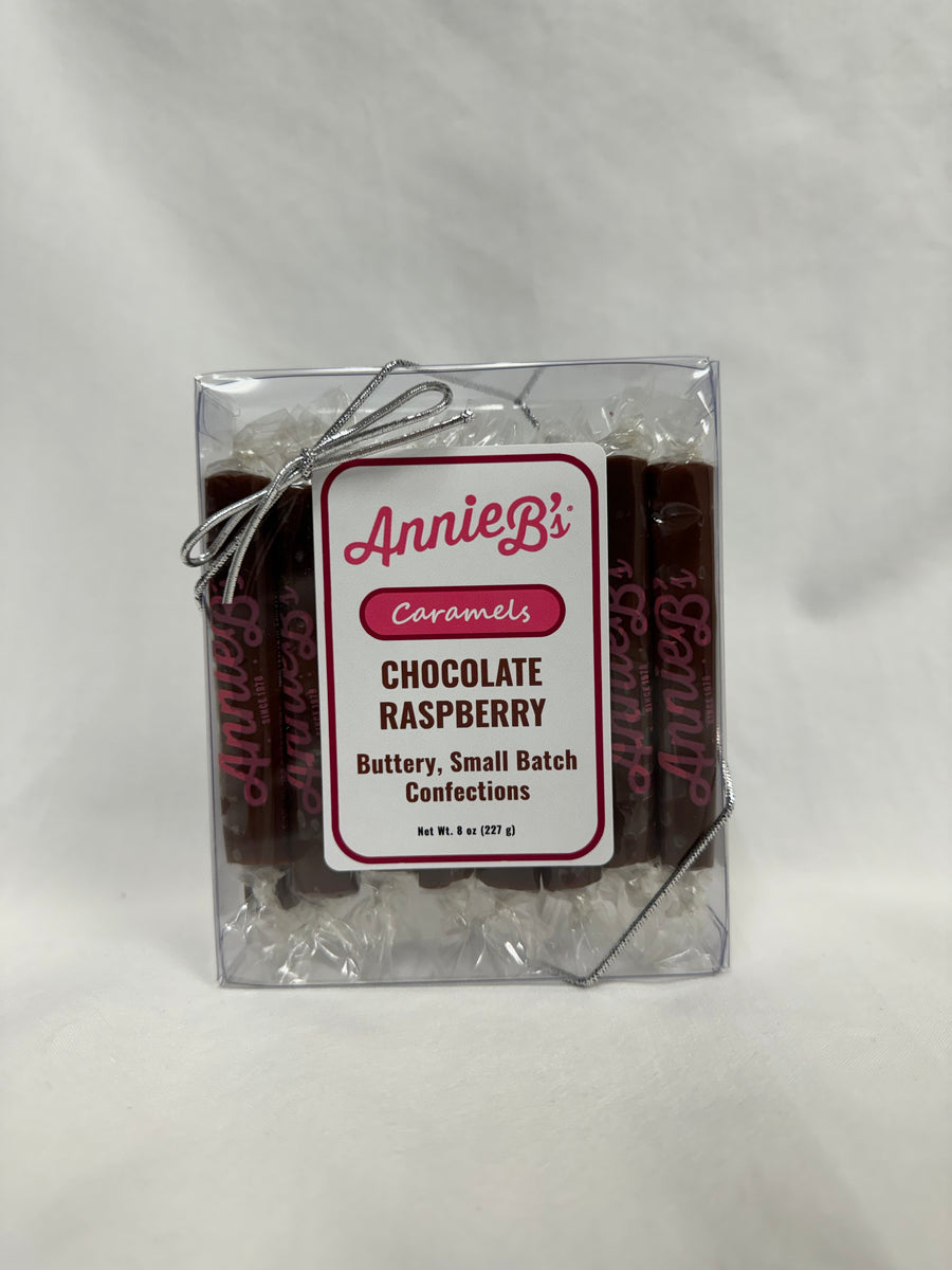 16pc. Chocolate Raspberry Caramel Gift Box – Annie B's Candy